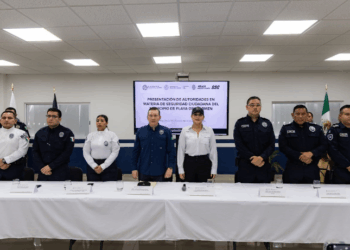 Estefanía Mercado presenta y ratifica alto mando policial con enfoque en profesionalización y cercanía ciudadana