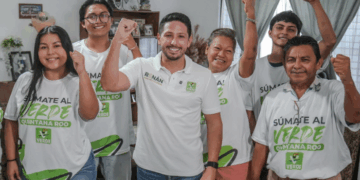 Renán Sánchez confirma crecimiento del Verde en Quintana Roo: de 11 mil a 50 mil afiliados
