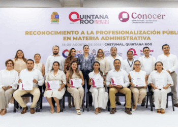 Estefanía Mercado reconoce el esfuerzo de la gobernadora en la profesionalización de los servidores públicos