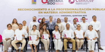 Estefanía Mercado reconoce el esfuerzo de la gobernadora en la profesionalización de los servidores públicos