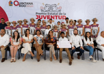 Entrega Mara Lezama el Premio Estatal de la Juventud 2025