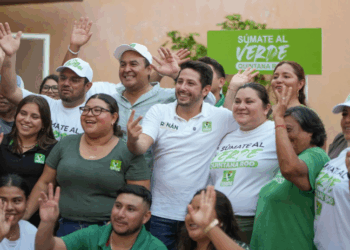 Renán Sánchez consolida crecimiento del Partido Verde en Quintana Roo: de 11 a 50 mil afiliados