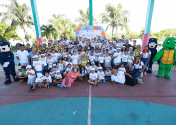 Gobierno Municipal clausura curso de verano “Baax Lo’ob Paalalo’ob” en Isla Mujeres