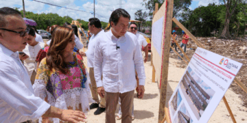 Impulsan Mara Lezama y Mario Delgado nueva infraestructura educativa en Cancún