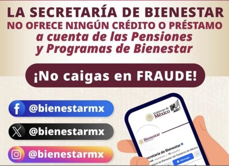 Alertan por nueva ola de fraudes con supuestos apoyos del bienestar