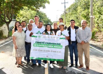 Avanzamos en la pavimentación de calles: Blanca Merari