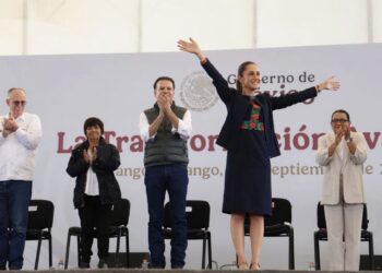 Gobernadores priístas y panistas colaboran; sus dirigentes, confrontan: Sheinbaum