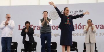 Gobernadores priístas y panistas colaboran; sus dirigentes, confrontan: Sheinbaum