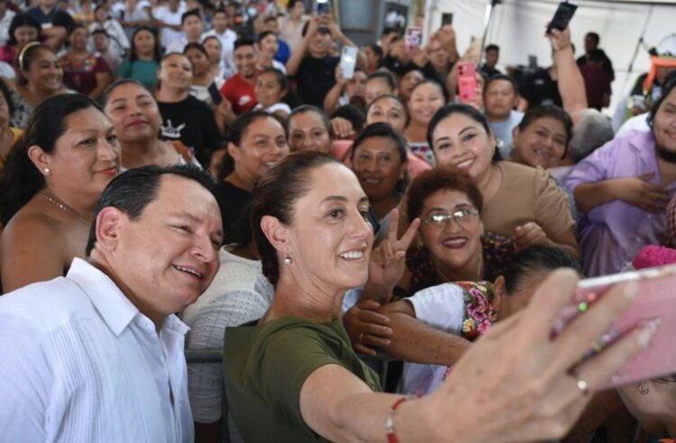 Oposición nunca podrá calumniar a AMLO, se quedó en el corazón de la gente: Claudia Sheinbaum