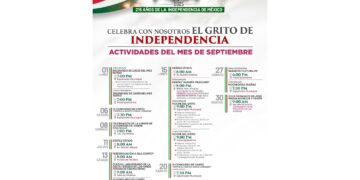 Isla Mujeres vivirá un septiembre de unidad, tradición y orgullo mexicano con amplio programa de Fiestas Patrias