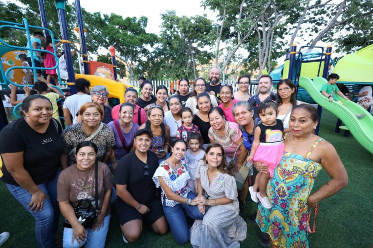 Impulsa Ana Paty Peralta infraestructura deportiva y de esparcimiento social