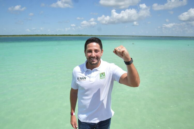 Renán Sánchez: “Bacalar no está solo, el Verde defenderá la laguna”