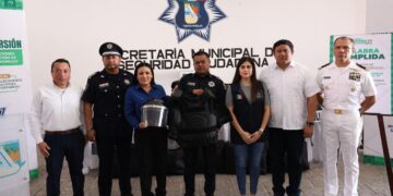 Fortalece Blanca Merari la seguridad ciudadana y firma nueva palabra cumplida