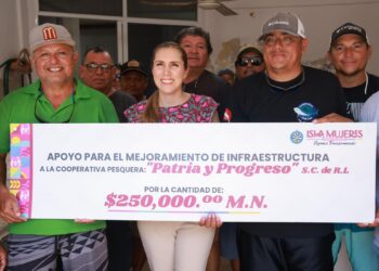 Atenea Gómez Ricalde impulsa nuevo programa para apoyar a las cooperativas pesqueras