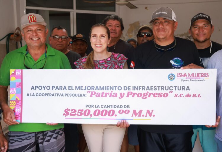 Atenea Gómez Ricalde impulsa nuevo programa para apoyar a las cooperativas pesqueras