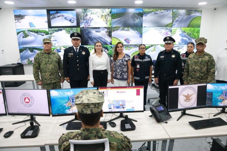 Gobierno Municipal refuerza la infraestructura en materia de seguridad con la construcción del nuevo C2 de Costa Mujeres