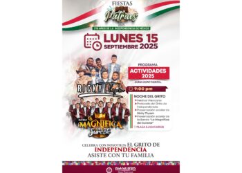Atenea Gómez Ricalde invita a celebrar la Independencia de México con actividades culturales y familiares en Isla Mujeres
