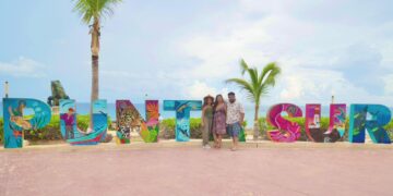 Gobierno Municipal promueve paradores turísticos para generar una mayor afluencia de visitantes en Isla Mujeres