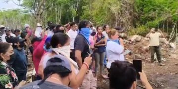 Dialoga Ejido Playa del Carmen con invasores de terrenos