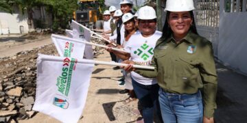 Pone en marcha Blanca Merari la reconstrucción de la calle Vallarta en Puerto Morelos