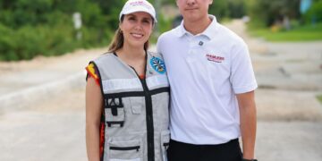 Atenea Gómez Ricalde cumple compromiso de dignificar los accesos a los planteles escolares de Isla Mujeres