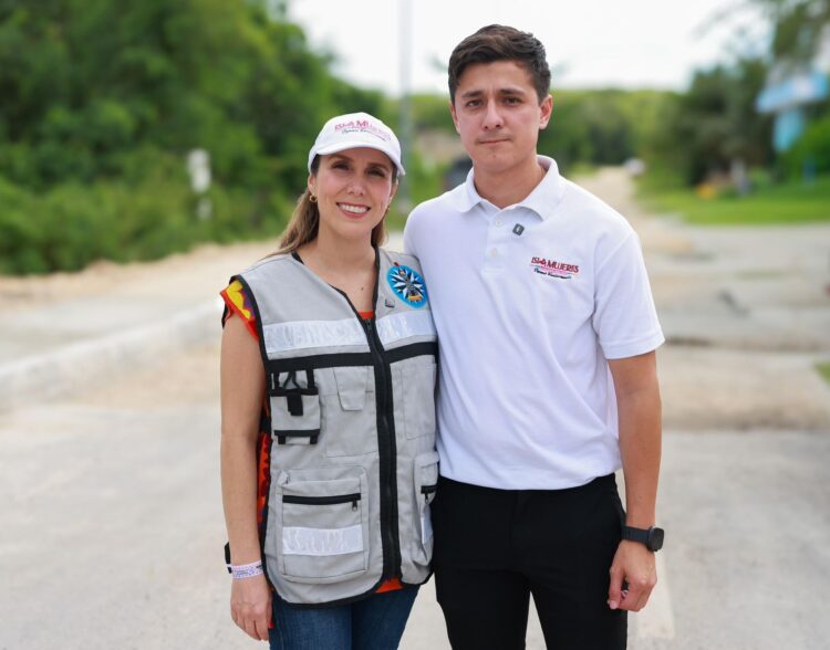 Atenea Gómez Ricalde cumple compromiso de dignificar los accesos a los planteles escolares de Isla Mujeres