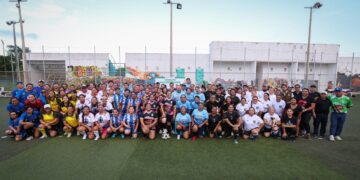 Inaugura Blanca Merari Juegos Interdepartamentales 2025