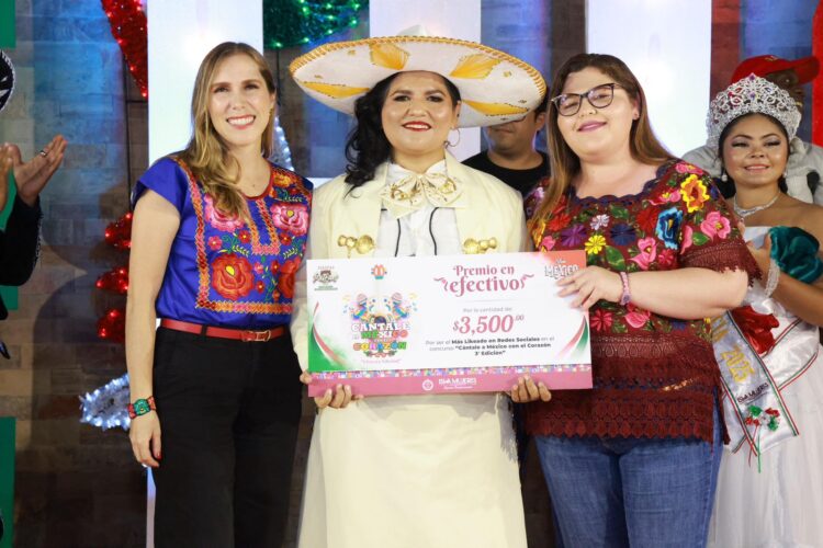 Gobierno de Isla Mujeres celebra exitosa final del concurso “Cántale a México con el Corazón”