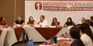 Jorge Sanén encabezó primera plenaria del grupo legislativo de Morena en Quintana Roo