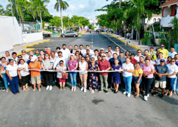 Atenea Gómez Ricalde recupera espacios públicos, entre ellos la calle Candelero en Isla Mujeres
