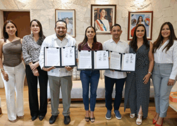 TEQROO y Ayuntamiento de Benito Juárez firman convenio para fortalecer la cultura democrática