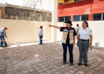 Estefanía Mercado borró en un año los colores partidistas de los espacios públicos de Playa del Carmen