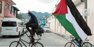 Convocan a rodada en favor de Palestina en Playa del Carmen