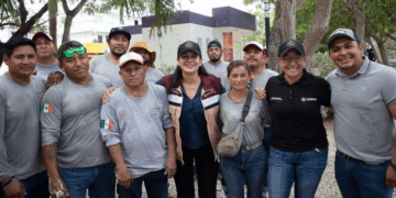 Gobierno de Estefanía Mercado desazolva más de 300 pozos de absorción en Playa del Carmen en el último mes