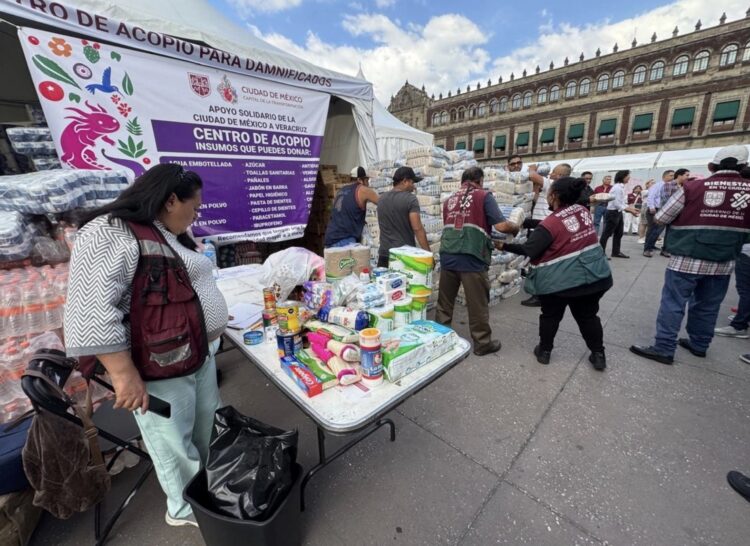 "No están solos; seguiremos apoyando hasta el último minuto" a los afectados por la emergencia: Sheinbaum