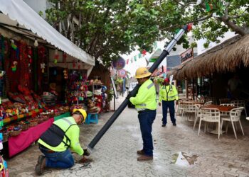 Gobierno de Isla Mujeres continúa reforzando los trabajos preventivos en esta temporada de lluvias