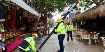 Gobierno de Isla Mujeres continúa reforzando los trabajos preventivos en esta temporada de lluvias
