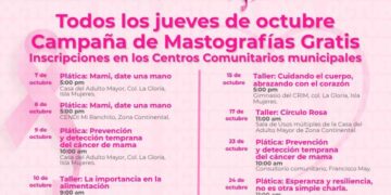 Gobierno de Isla Mujeres anuncia nutrido programa de actividades en el Mes Rosa