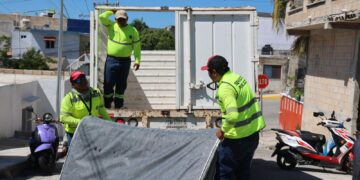Concluye con éxito jornada de descacharrización en colonias de Isla Mujeres y Zona Continental