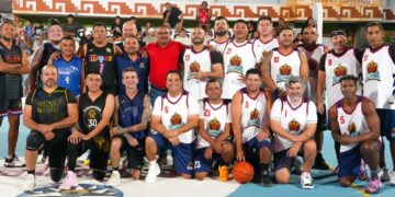 Caguameros de Isla Mujeres triunfan en el arranque de la Liga Maya de Básquetbol 40 y Más