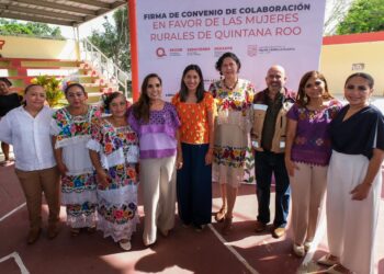 Encabeza Mara Lezama histórico apoyo a mujeres rurales para garantizar justicia e igualdad