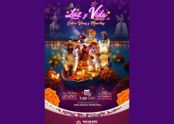 Atenea Gómez Ricalde presenta programa de la quinta edición del Festival Luz y Vida ‘Entre Vivos y Muertos’