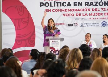 En Quintana Roo cada decisión se toma para transformar vidas y abrir espacios a más mujeres: Mara Lezama