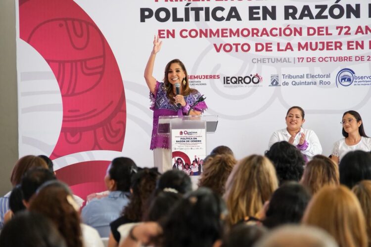 En Quintana Roo cada decisión se toma para transformar vidas y abrir espacios a más mujeres: Mara Lezama