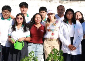 Atenea Gómez Ricalde impulsa la conciencia ambiental con jornada de arborización en Ciudad Mujeres