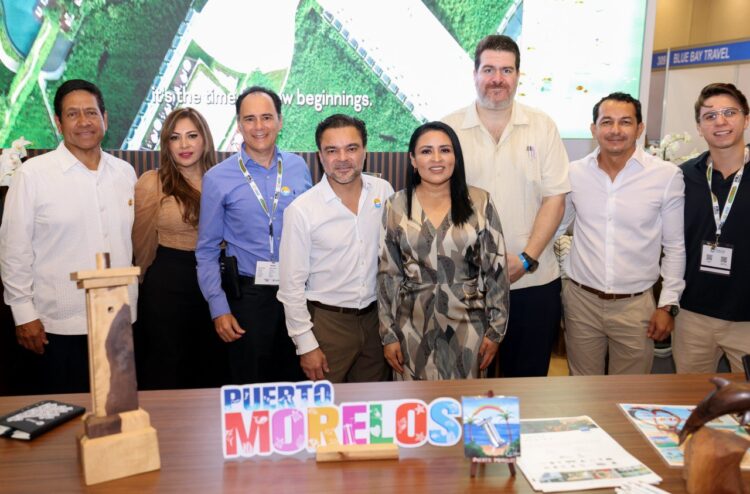 Refrenda Puerto Morelos su posición como destino de aventura en la 37 Edición del Cancun Travel Mart