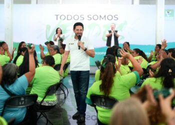 Renán Sánchez consolida la fuerza del Partido Verde en Cancún
