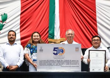 Reconoce XVIII Legislatura los 50 años de trayectoria del Tecnológico de Chetumal