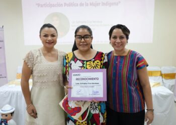 IEQROO conmemora en José María Morelos el 72 Aniversario del Voto Femenino en México