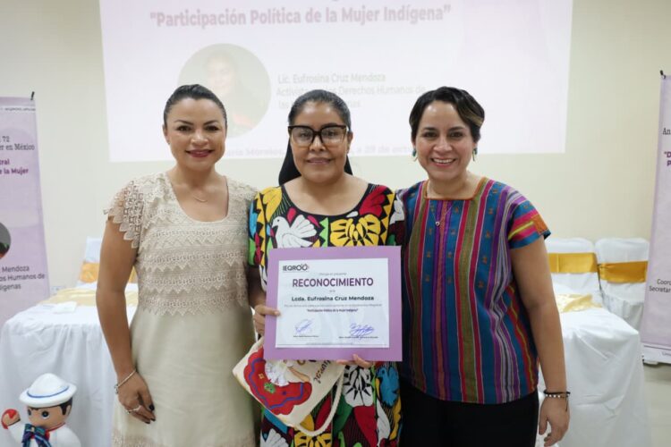 IEQROO conmemora en José María Morelos el 72 Aniversario del Voto Femenino en México